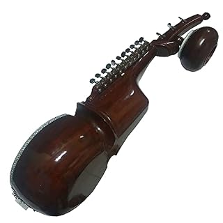 Sarod Sarode indienne Guitare Luth acoustique électrique pour gaucher, clés en acier, qualité concert, en bois de cèdre - Les Beatles, Paul McCartney, John Lennon, RIngo Starr, George Harrison Sarod Sarode indienne Guitare Luth acoustique électrique pour gaucher, clés en acier, qualité concert, en bois de cèdre – Image 4