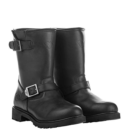 Highway 21 Unisex-Adult Primary Engineer Boots Low (Black, Size 11)