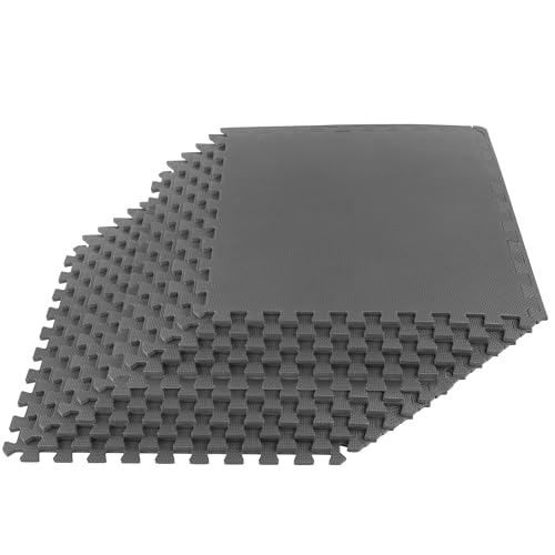 EVA Foam Mat Tiles 12-Pack 48 sq ft interlocking flooring