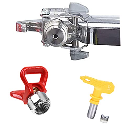 Airless Paint Spray Gun Kit 9 Pieces With 2PCS 517 Tips And Nozzle Guard, 5PCS Airless Paint Sprayer Gun Filter For All Airless Paint Spraying - View #5