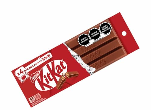 Kit Kat Oblea Cubierta De Chocolate Caja 4 Piezas 41.5g c/u