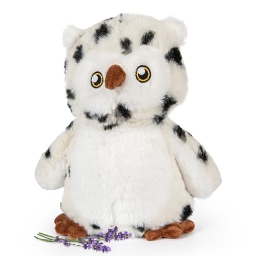 1i4 Group Owl - Microwavable & Weighted Plush Stuffed Animal - Heated Plushie for Warmth - Cute,