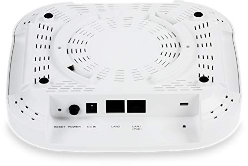 Image of TRENDnet AC2200 Tri-Band PoE+ Indoor Wireless Access Point, 867Mbps WiFi AC + 400Mbps WiFi N Bands, Wave 2 MUMIMO, Client Bridge, WDS, AP, WDS Bridge, WDS Station, Repeater Modes, White, TEW-826DAP