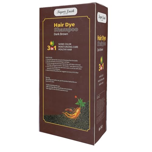 Mei du 3-in-1 Hair Dye Shampoo, 500ml miniatura 2