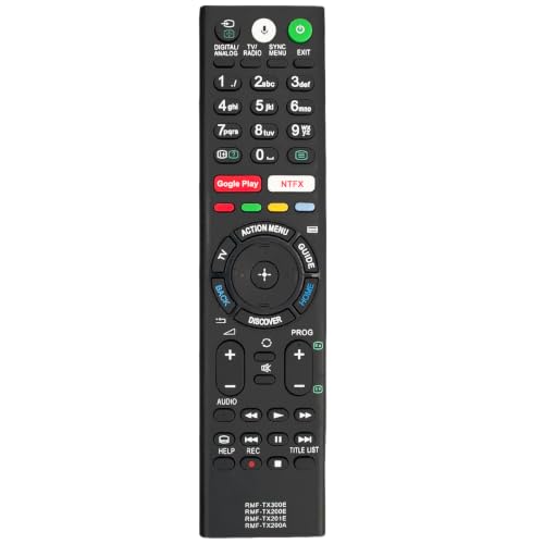 Télécommande de rechange Sony KD-49XE8077 KD-65XE8505 RMF-TX300E