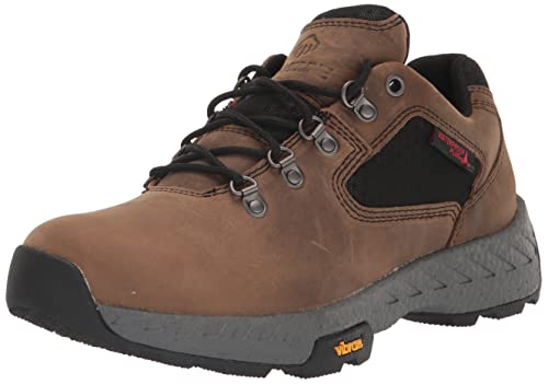 Wolverine Men's Guide Ultraspring Waterproof Construction Shoe, Gravel, 12