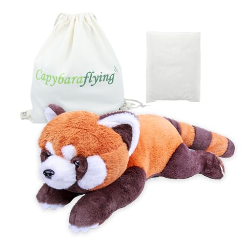 capybaraflying Roter Panda Gewichtetes Plüschtier, 21in 4.4 lb...
