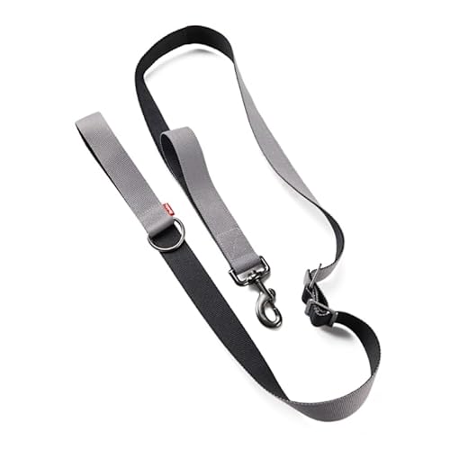 Reddy Shock Absorbent Big Dog Leash Grey 6-ft Long 1.5-in Wide