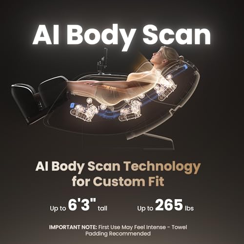 Image of BOB AND BRAD iMaster Pro 4D Full Body Massage Chair Zero Gravity SL-Track | PT Co-Designed, Patented 166 SL-Track & True Zero Gravity, 4D Deep Tissue Massage, Lumbar Heat, Fits 6'3 inch, Gift for Parents
