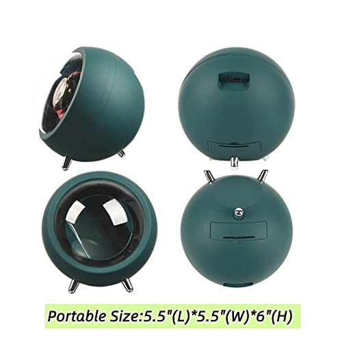 Image of Mr.Okay ABS Plastic Single Watch Winders For Automatic Watches- Unique Space Capsule Decoration With Triangular Support Legs,Smart Usb Charging Or Battery Powered