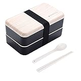 Premium Adult Bento Box ,1200ML ,BPA FREE, CamHom Japanese Bento Box for Adults & Kids,Meal Prep...