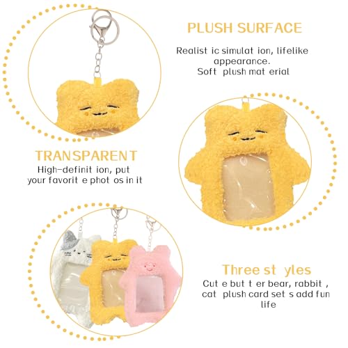 Cute & Creative: Review of the Cartoon Plush Photocard Holder Set!