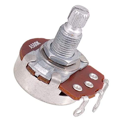 Tbkoly A500K B500K Pot POTENTIOMÈTRE 18mm for Guitare OU Basse - Les Beatles, Paul McCartney, John Lennon, RIngo Starr, George Harrison Tbkoly A500K B500K Pot POTENTIOMÈTRE 18mm for Guitare OU Basse – Image 3