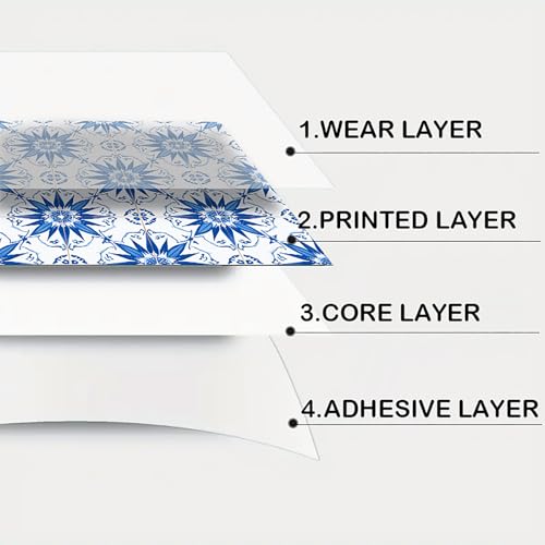 Image of Nuxovilar Peel and Stick Vinyl Floor Tiles - 11.8 inchx11.8 inch
