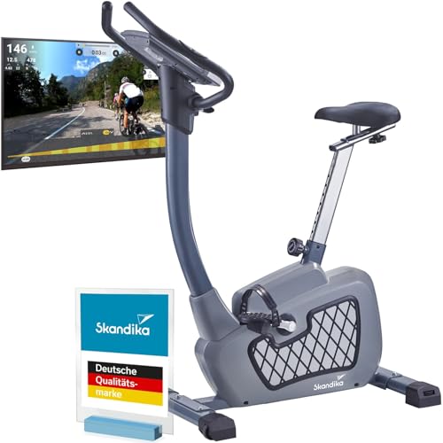 Skandika Wiry Ergometer Heimtrainer 11 kg Schwungmasse 24...