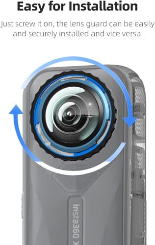 Image of DA-GODO Tempered Glass Screen Protector & Lens Guard for Insta360 X5 - 9H Hardness, Anti-Scratch, Ultra Clear Camera Glass Cover
