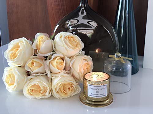 Cruiser’s Caché | Parfumerie Collection | Bergamot & Orange | Scented Cloche Or Dome Candle Jar | 4.2Oz | 25Hr Burn Time #TOP1