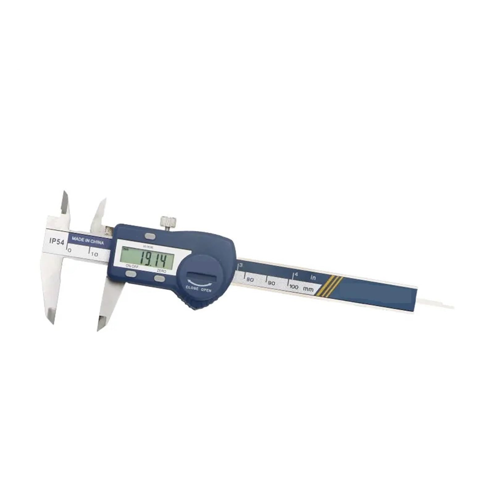 Zklgs One Color Digital Caliper 100 Mm 0.01 Mm Electronic Digital Vernier Calipers Gauge Micrometer Stainless Steel Measuring Tool Measuring Tools