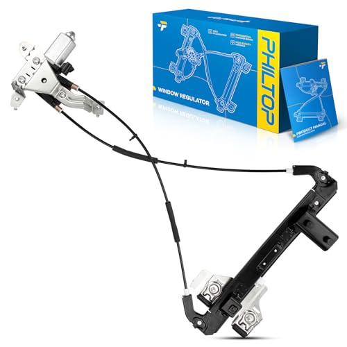 Image of PHILTOP Rear Right Power Window Regulator w /Motor Fit for Tahoe 2000-2006