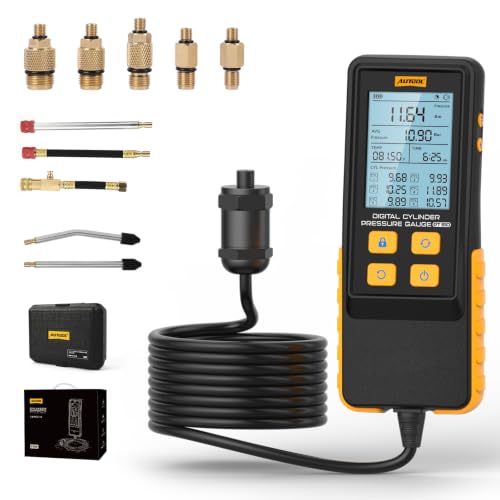 Image of AUTOOL Digital Compression Tester Engine Compression Gauge 0-426PSI Petrol