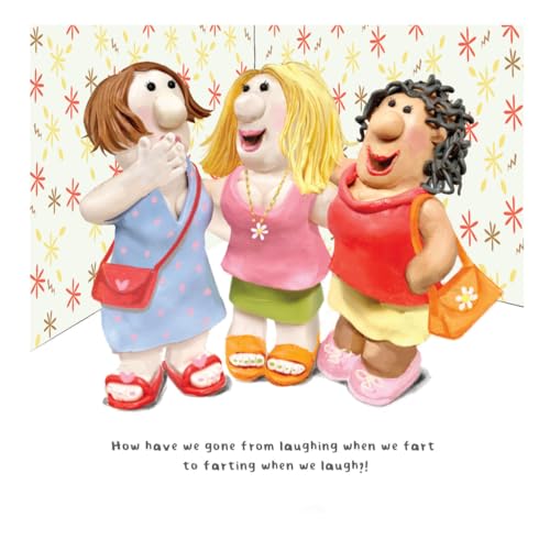 Model Family Birthday Card for Her, How Have We Gone from Laughing When We… Female Birthday Card, Multi-Coloured