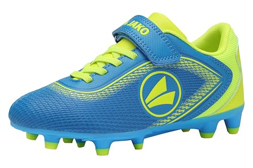 JAKO J-SFG Course Ev, Zapatillas de fútbol, Skydiver Limetta, 32 EU