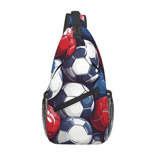 Mochila bandolera colorida para hombre y mujer ajustable