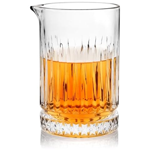 Paysky Cocktail Mixing Glass - Premium 18.5oz - Solid, Stable, Sturdy Hand Blown Crystal - Professional Quality Barware - Gift for Wedding, Anniversary, Birthday, Father's Day Cover