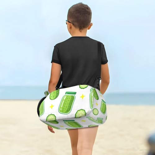 Bolsa de lona con compartimento para zapatos que soluciona el orden en tus viajes 7