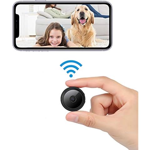 X W EI UNION Secrect Camera Mini Spy Camera WiFi Hidden Camera Video Recorder Small Camera for Spying Room Camera Night Vision Home Security Camera Nanny Cam Pet Camera Baby Camera Cover