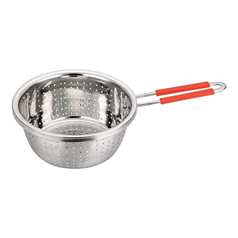 Contiup Stainless Steel Long-Handle Colander Cover