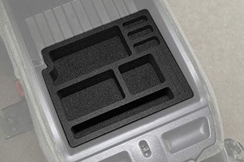 Red Hound Auto Center Console Organizer Vehicle Organizational System Insert Compatible With Chevrolet Gmc Silverado Sierra 1500 (2003-2006), Suburban 2500 (2000-2006) And More Black Antirattle #TOP3