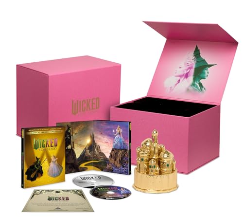 Wicked: For Good - Amazon Exclusive Giftset (4K Ultra HD + Blu-ray + Digital)