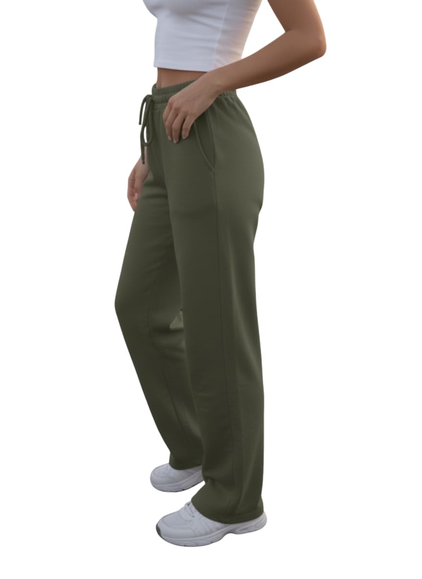 dockstreet Track Pant for Women || Baggy Fit || Track Pants || Full Elastic Jogger Track Pant ||-picture-52