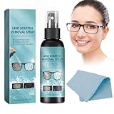 Detergente per occhiali da vista, pulizia senza tracce di tutte le lenti da sole, per occh...