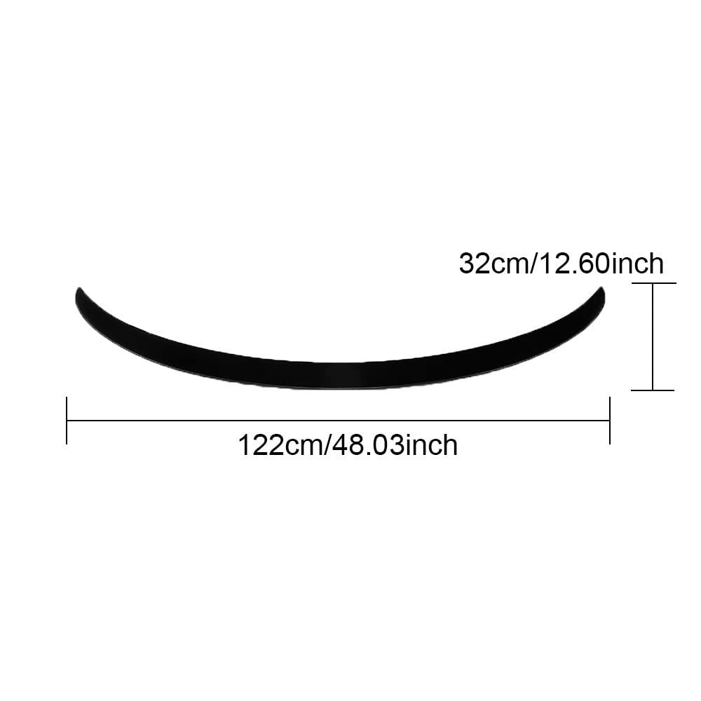 Spoiler Fit for Mercedes Benz W117 CLA45 AMG 4 Sedan Porta 2014-2018 Addominali Indietro Primer Alettone Posteriore Tronco Ala Boot Lip