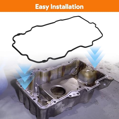 Image of OS30729R Engine Oil Pan Gasket # 3W4Z6710BA 3W4Z6710DA ZZC110431 | Fit for Ford Escape Five Hundred Freestyle Fusion Taurus for Lincoln Zephyr Mazda 6 MPV Tribute for Mercury Mariner Milan