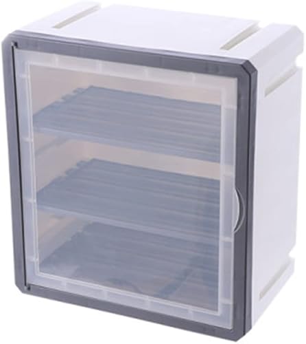 Medicine Box Botiquín montado en la pared para el hogar, múltiples capas, movimiento libre de compartimentos, plástico no poroso (sin medicamentos)