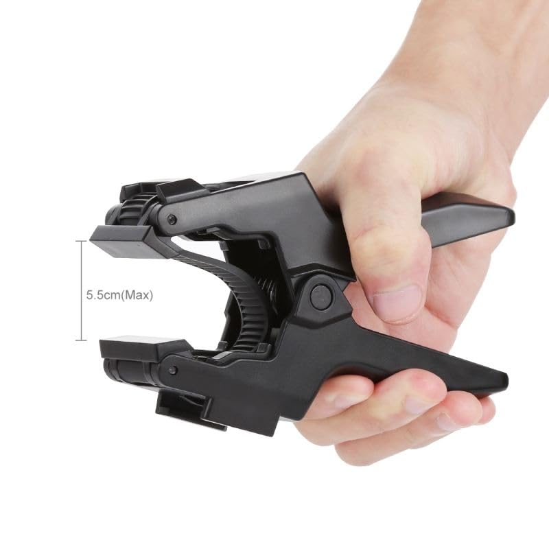 Image of SHOPEE Jaws Flex Clip Clamp Mount Compatible with Go Pro Hero 13 /12 /11 /10 /9 /8 /OSMO Pocket / Insta360 X5 / X4 / X3 ONE /X /X2 Action Cameras