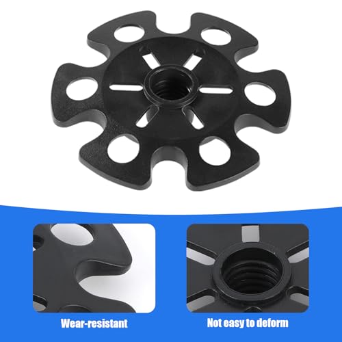 6pcs Ski Pole Baskets Replacement, Snow Baskets for Trekking Poles Walking Stick Tips Trekking Pole Basket Ski Basket for Hiking Trekking Walking Poles Outdoor Winter Activities
