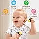 JoyCat Baby Spielzeug 6-12 Monate, Baby Bienenstock mit 5 Bienen Sensorik Spielzeug, Rassel, Spiegel, Montessori BabySpielzeug, Motorikspielzeug Geschenke für Kinder 1 2 Jahre