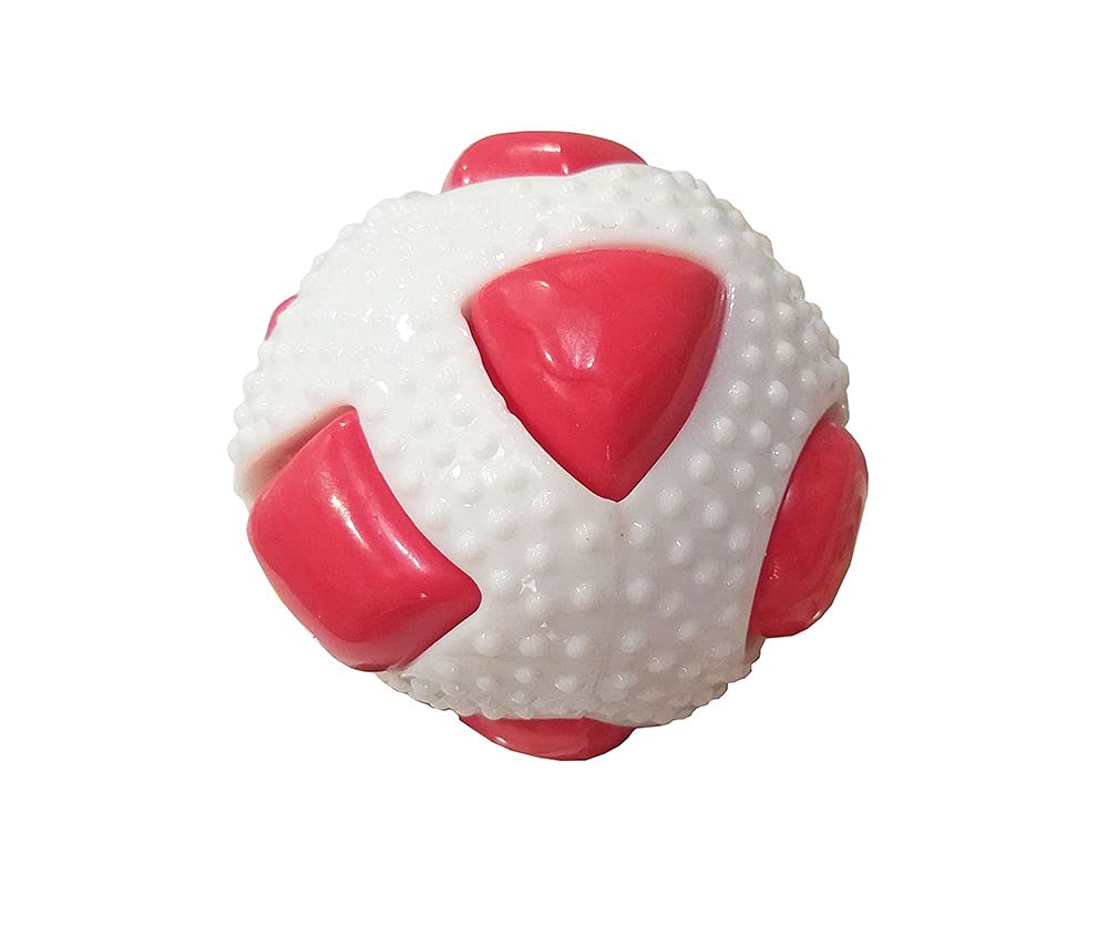 Rubber Toy for Pets Ball Shape(Colour May Vary)