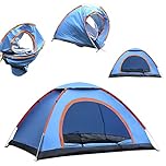 Tenda Campeggio 2 Posti, Tenda da Campeggio Automatica Igloo, Tenda Pop Up Impermeabile, per Outdoor, Trekking, Viaggi, Festival, Escursionismo