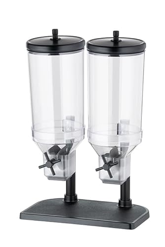 APS 11841 Cerealienspender Duo FRESH+EASY, 22 x 35 cm, H: 52 cm, Behälter aus SA, Deckel aus 18/8 Edelstahl APS 11841 Cerealienspender Duo FRESH+EASY, 22 x 35 cm, H: 52 cm, Behälter aus SA, Deckel aus 18/8 Edelstahl