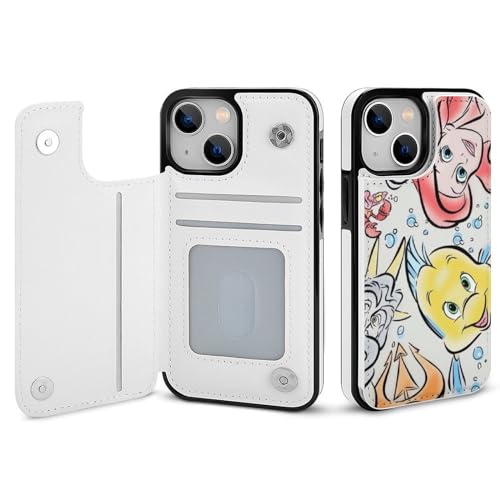 Amazon.co.jp: iPhone 14 Pro ケース 手帳型 リトルマーメイド