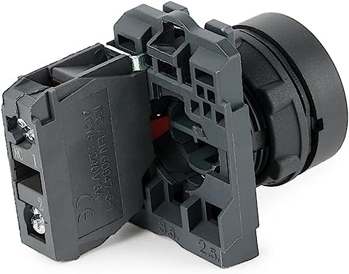 Bouton-Poussoir Momentané Circuits Électriques XB5-AA31 22mm - 6