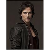 Ian Somerhalder Brooding as Damon Salvatore 8 x 10 inch Photo