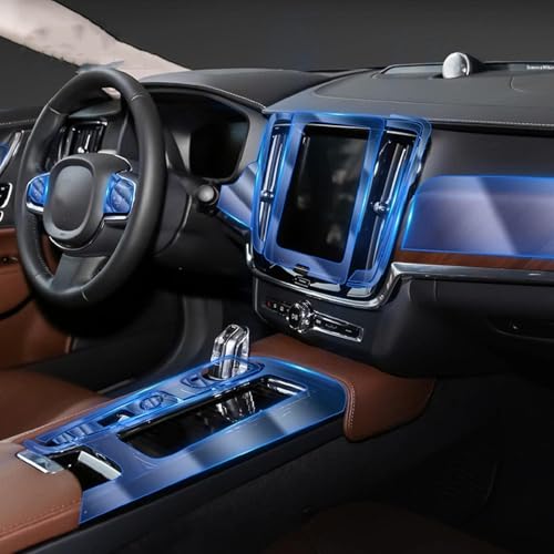 Film TPU Volvo S90 protège la console des rayures de clés
