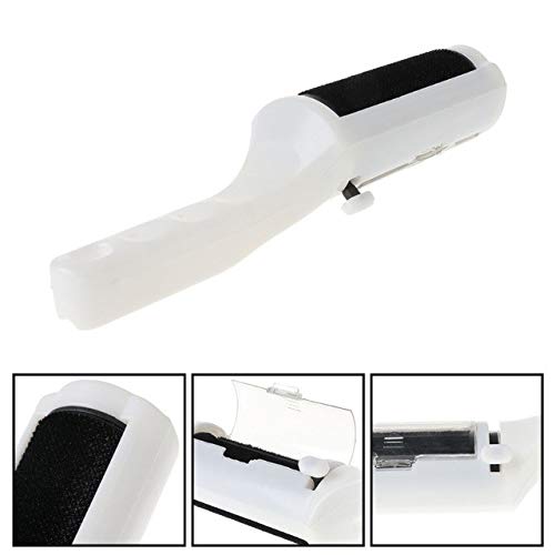 HI5 Portable Clothes Brush Fluff Remover Anti Static Clothes Brush Doublesided Lint Cleaning
