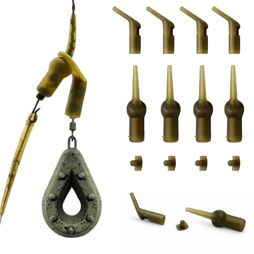 EUROKAN TACKLE Lead Clip Quick Change Hybrid Clips Running Lead (10 pcs) - Safety Clips - PIKE and CARP fishing - UK POST